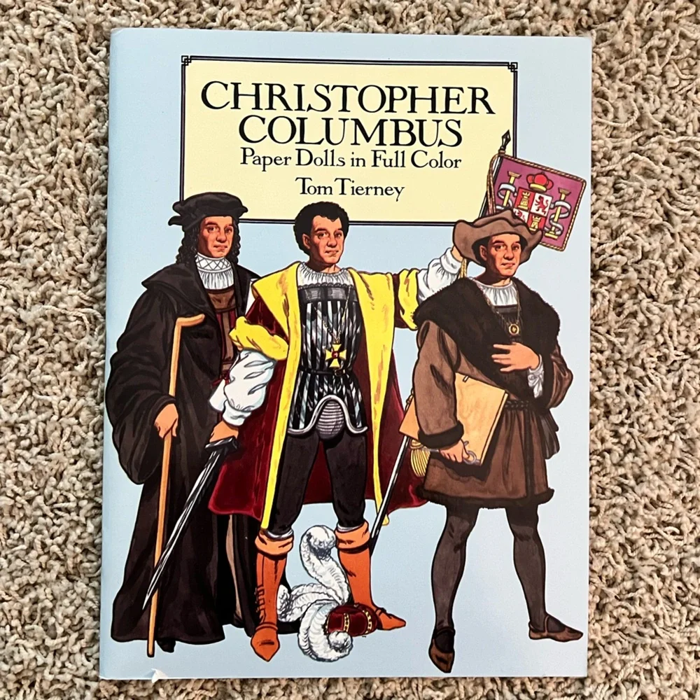 Lot of 3 Historical Tom Tierney paper doll books - vintage 1980s & ‘90s - Picture 2 of 8